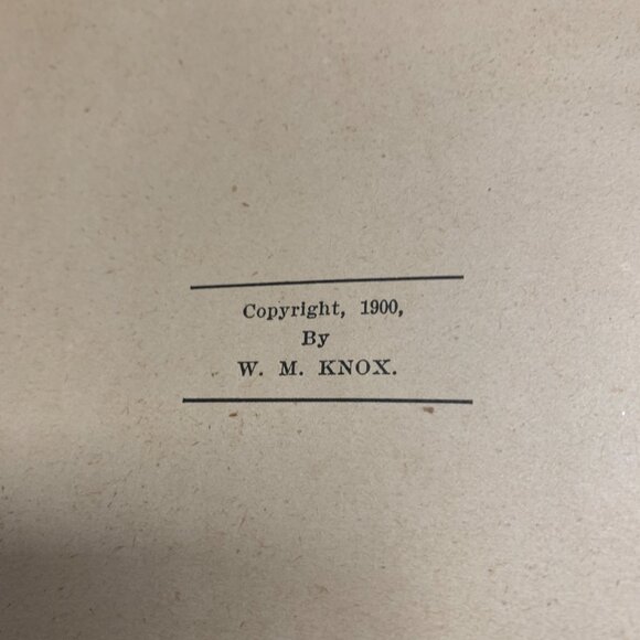 Antique The Who-When-What Book by W. M. Knox, 1900 Historical Biographies - Picture 13 of 16